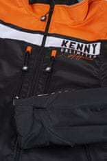 Kenny bunda SOFTSHELL 21 černo-oranžovo-biela XL