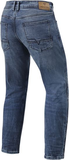 REV´IT! nohavice jeans DETROIT TF medium modré
