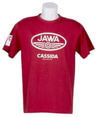 Cassida tričko JAWA burgundy M
