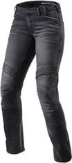 REV´IT! nohavice jeans MOTO TF dámske černo-šedé 27