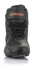 Alpinestars topánky FASTER-3 Drystar černo-červeno-sivé 45/11,5