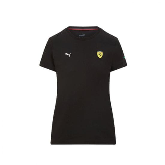 Ferrari tričko SF CLASSIC Small Shield 2022 dámske čierne