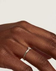 PDPAOLA Pôvabný strieborný prsteň so zirkónmi NOVA Silver AN02-615 (Obvod 50 mm)