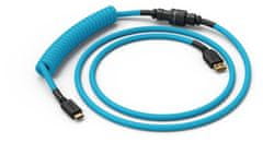 Glorious PC Gaming Glorious Coiled Cable, USB-C/USB-A, 1,37m, Electric Blue