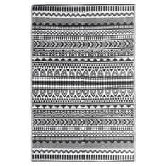 Petromila vidaXL Vonkajší koberec čierna 190x290 cm PP