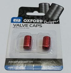 Oxford čiapočky ventilu VALVE CAPS OX762 červeno-ružový