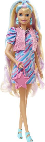 Mattel Barbie Bábika a fantastické vlasové kreácie Blondínka HCM87