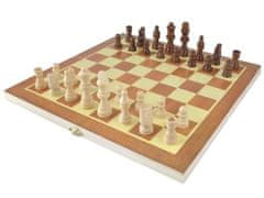 Iso Trade Drevený šach 28x28 cm Iso Trade 4297
