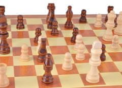 Iso Trade Drevený šach 28x28 cm Iso Trade 4297