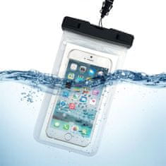 MG Swimming Bag vodotesné puzdro na mobil 6.7'', priesvitné
