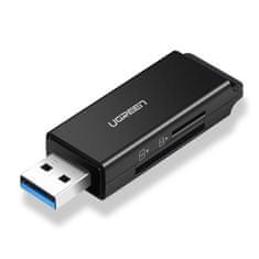 Ugreen CM104 čítačka kariet USB 3.0 - TF / SD, čierna