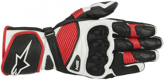 Alpinestars rukavice SP-1 V2 černo-bielo-červené