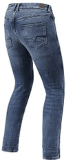 REV´IT! nohavice jeans VICTORIA SF dámske medium modré 28