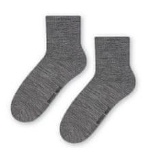 STEVEN Dámske ponožky s vlnou merino EU 38-40 SIVÁ