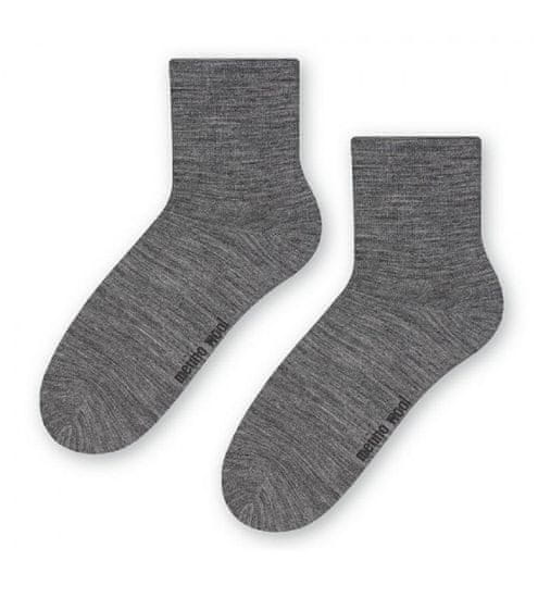STEVEN Dámske ponožky s vlnou merino EU 35-37 BÉŽOVÁ