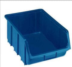 VASKO Zásobník plastový modrý, dĺžka 34,5 x šírka 20,4 x výška 15,5 cm