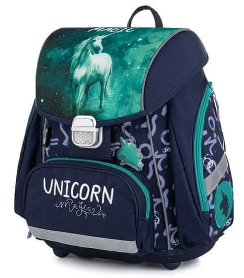 Karton PP Anatomická školská taška Premium Unicorn 1