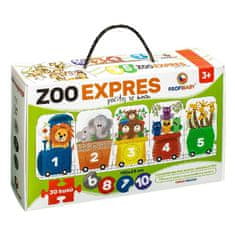 Profibaby Profibaby Puzzle Zoo Express 30ks