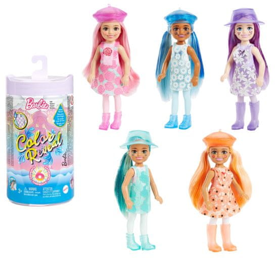 Mattel Barbie Color Reveal Chelsea Dážď/Slnko HCC83
