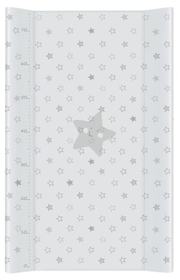 Ceba Baby Podložka prebaľovacia 2-hranná s pevnou doskou (50x80) Comfort Hviezdy