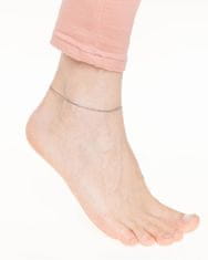 Silvego Strieborná retiazka na nohu hádok odľahčený TTTC8LA-22 cm