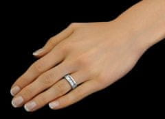 Silvego Oceľový prsteň moci z filmu Pán prsteňov RRC2010 (Obvod 57 mm)