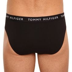 Tommy Hilfiger 3PACK pánske slipy čierné (UM0UM02206 0TE) - veľkosť S