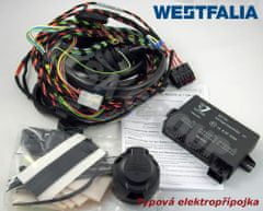 WESTFALIA Typová elektroprípojka Volkswagen Transporter valník 2009-2015 (T5) , 13pin, Westfalia