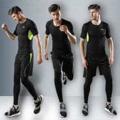 Merco Runner 4M fitness set zelená veľkosť oblečenia XL
