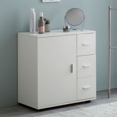 Bruxxi Kúpeľňová skrinka Nena, 65 cm, biela