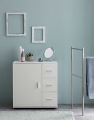 Bruxxi Kúpeľňová skrinka Nena, 65 cm, biela