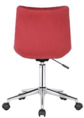 BHM Germany Kancelárska stolička Medford, zamat, červená