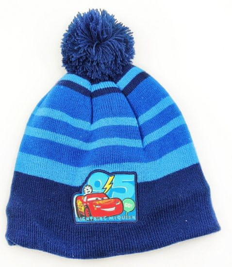 SETINO Chlapčenská čiapka s brmbolcom "McQueen" tmavo modrá