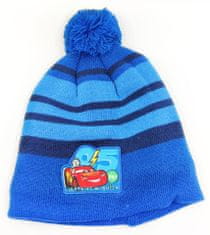 SETINO Chlapčenská čiapka s brmbolcom "McQueen" svetlo modrá 54 cm Modrá