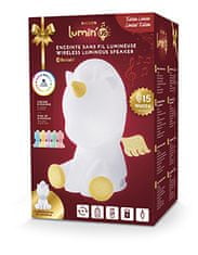 Bigben Luminus LED nočná lampa s bezdrôtovým Bluetooth reproduktorom - Unicorn GOLD LIMITED EDITION