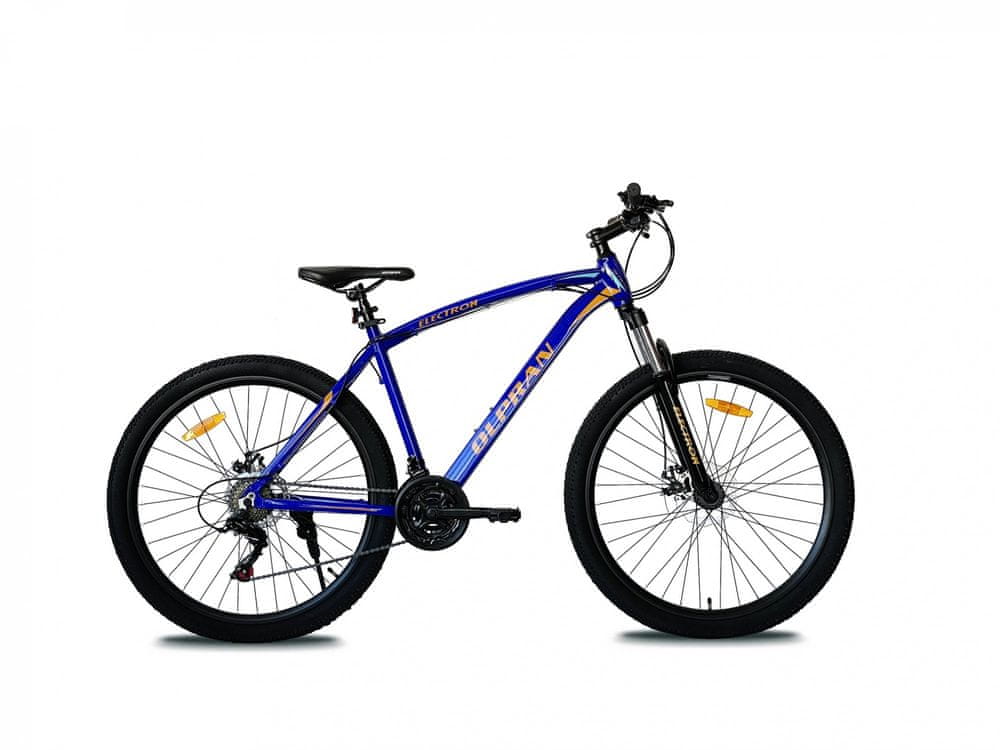Olpran Horský bicykel Electron MTB 27,5" ALU modrá/oranžová