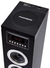 Thomson DS120CD Audio systém v tvare aktívneho stĺpového reproduktora s Bluetooth, CD prehrávač, USB slot, čítačka SD karty, FM rádio, výkon 60W.