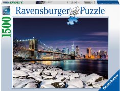 Ravensburger Zima v New Yorku 1500 dielikov