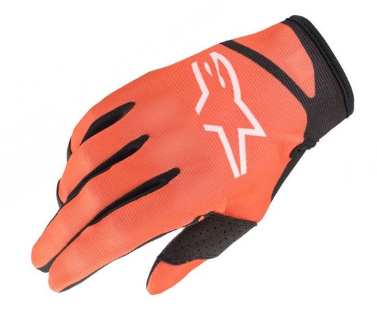 Alpinestars Motokrosové rukavice Radar orange/black