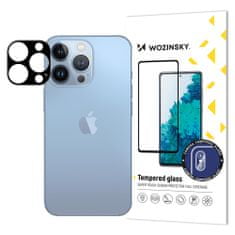 WOZINSKY Wozinsky Tvrdené sklo na kameru 9H pre Apple iPhone 13 Pro Max - Čierna KP24543