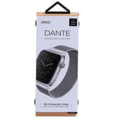 UNIQ Dante Apple Watch Series - 4/5/6/7 / SE - 44 / 45 / 42 mm - Strieborná KP18763