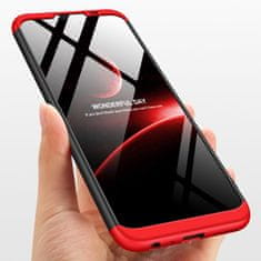 GKK Ochranné puzdro GKK 360 - Predný a zadný kryt celého mobilu pre Xiaomi Redmi Note 8T - Čierna KP10485