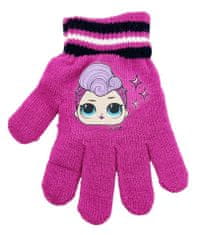 Eplusm Dievčenské prstové rukavice LOL