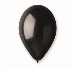 GoDan Latexový balón Pastelový 10" / 25 cm - čierna