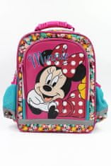 SETINO Dievčenská školská taška Flower Minnie Mouse - 29x43x13 cm