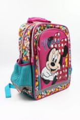 SETINO Dievčenská školská taška Flower Minnie Mouse - 29x43x13 cm