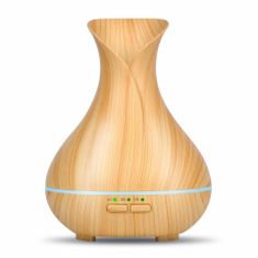 GOLDSUN Aroma Difuzér Tulipán MINI 150ml osviežovač a zvlhčovač vzduchu - svetlé drevo