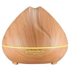 GOLDSUN Aroma Difuzér Mandala 400ml osviežovač a zvlhčovač vzduchu - Svetlé drevo