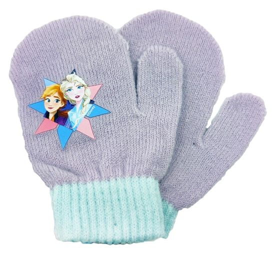 SETINO Dievčenské rukavice Frozen - svetlo fialová