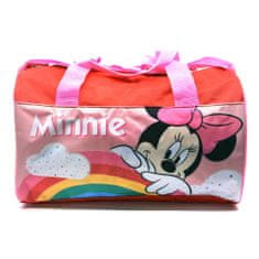 SETINO Dievčenská cestovná a športová taška "Minnie Mouse" - červená